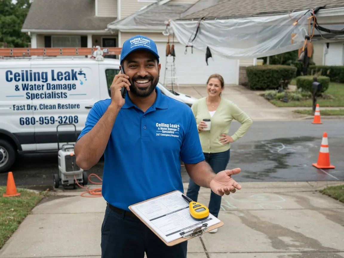 Ceiling Leak Cleanup Clarkston, UT FAQs